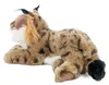 Kuscheltier Luchs liegend 30 cm braun/schwarz Plüschluchs Produktbild-Vorschau 3