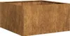 vidaXL Pflanzkübel Rostig 80x80x40 cm Wetterfester Stahl Produktbild-Vorschau 1
