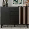 finori Monza 01B Kommode, schwarz / Nachbildung Artisan Oak Produktbild-Vorschau 17