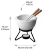 Zestaw do fondue czekoladowego na świeczkę Podgląd zdjęcia produktu 13