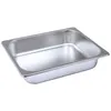A stainless steel food pan, commonly used for chafing dishes or steam table applications. Produktbild-Vorschau