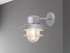 Elstead Copenhagen Außen-Wandleuchte E27 Silber IP44 Produktbild-Vorschau 1