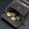 Pánska peňaženka STEVENS z nubukovej kože, hnedá, 12,5x10 Náhľad obrázku produktu 11