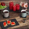 Sous-verres en ardoise Relaxdays, lot de 16, sous-verres Voir les images du produit 5