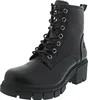 A black women's platform boot. Produktbild-Vorschau