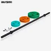 GORILLA SPORTS® Langhantel Set 20 kg - Aerobic, 130 cm, mit Produktbild-Vorschau 6