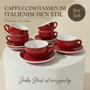 MUVELL 6er Cappuccino / Kaffee-Set "ROM" inkl. Tasse 200ml Produktbild-Vorschau 2