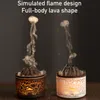 （Black）Zvlhčovač Volcano Aroma difuzér Vonná lampa Olejový Náhled obrázku produktu 4