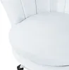ML-Design sametová kancelářská židle světle modrá, líčící Náhled obrázku produktu 5