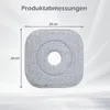 COSTWAY 6-częściowy zestaw nakładek do mopa z mikrofibry, Podgląd zdjęcia produktu 3