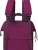 The back of a purple backpack is shown against a white background. Náhľad obrázku produktu