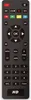 A remote control for an electronic device, likely a set-top box or media player. Produktbild-Vorschau