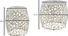 FineBuy Beistelltisch 2er Set Aluminium Silber Design Produktbild-Vorschau 3