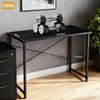 Bureau, table d'ordinateur en bois, bureau à structure Voir les images du produit 2