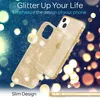 NALIA Custodia Glitter per iPhone 13, Cover Trasparente Anteprima dell’immagine prodotto 3