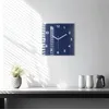 Wallfluent Wanduhr – Stilles Quarzuhrwerk - Uhr Dekoration Produktbild-Vorschau 2