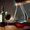 Décanteur à vin en forme de U en cristal, carafe à vin, Voir les images du produit 4
