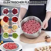 Elektrischer Zerkleinerer 5L Edelstahl, Fleischwolf & Produktbild-Vorschau 7