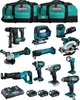 A collection of Makita power tools and accessories. Produktbild-Vorschau
