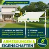 tillvex Balkonmarkise 200 cm Beige Gelenkarm Markise Produktbild-Vorschau 6