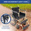 Rollstuhl Faltrollstuhl Denver Mobiclinic Sitzhöhe 46 cm Produktbild-Vorschau 6