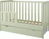 ZEE BAMBI Lettino Bambini Mint 120x60 cm 2in1 con Materasso Anteprima dell’immagine prodotto 3