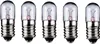 5er Set WireThinX Röhrenlampe 2 W, 6,3 V - Sockel E10 Produktbild-Vorschau 1