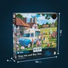 House of Puzzles Vánoční puzzle Santa Switch On 1000 dílků Náhled obrázku produktu 7