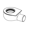 Tece Ablaufmodul Tecedrainline DN 50 flach seitlich Produktbild-Vorschau 2