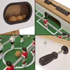 KANGUI Baby foot ado & adultes - Blanc/bois - 3 balles Voir les images du produit 3