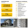 AMK Wandpanelen – Decoratieve Baksteenlook – Flexibele Productafbeelding-voorbeeld 2