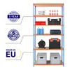 PROREGAL Schwerlastregal GIANT MULI | HxBxT 250x110x40cm | Produktbild-Vorschau 6