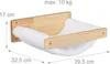 Relaxdays Katzenhängematte, Wand, hängendes Katzenbett, Produktbild-Vorschau 4
