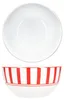 Split czerwone paski 6x miska na płatki Ø14cm 400ml Podgląd zdjęcia produktu 3