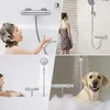 Termostatická sprchová batéria, na montáž na stenu, s Náhľad obrázku produktu 6