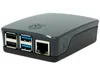 Raspberry RPI4 CASE BLK/GRY Raspberry Gehäuse Original für Anteprima dell’immagine prodotto 3