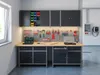 Set armadio da garage per officina, 6 pezzi, 240 cm - Anteprima dell’immagine prodotto 11