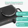 Clatronic DKP 3583, Schwarz, Arbeitsplatte, Versiegelte Produktbild-Vorschau 6