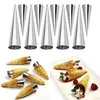 18-teilig Croissant Backformen Set aus Edelstahl, Hörnchen Produktbild-Vorschau 3