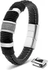 SERASAR | Premium Echtlederarmband für Männer [Ring] mit Produktbild-Vorschau 1