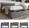 MODFU Lit Coffre 140x200 avec LED et Télécommande, Lit Voir les images du produit 6