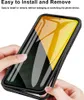 Hands are shown assembling a phone case. Produktbild-Vorschau