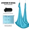 VEVOR Aerial Yoga Hängematte Set 10 x 2,8 m, Blau Aerial Produktbild-Vorschau 6
