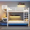 Letto a castello in metallo Merax, 90x200 cm, con Anteprima dell’immagine prodotto 4