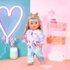 BABY born Freizeitanzug Aqua 43cm - Puppenkleidung Set Produktbild-Vorschau 3