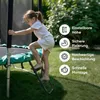 Björn&Schiller Leiter für Trampolin – Höhenverstellbare Produktbild-Vorschau 2