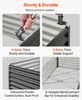 Podwyższona grządka metalowa SucceBuy 1800 x 900 x 430 mm, Podgląd zdjęcia produktu 3