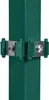 Eckpfosten für Doppelstabmattenzaun 130 cm RAL 6005 Produktbild-Vorschau 4