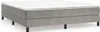 vidaXL Box spring bed frame light grey 160x200 cm velvet Náhľad obrázku produktu 1