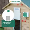 Agrarzone Automatische Hühnerklappe Solar 30 x 40 cm Produktbild-Vorschau 3